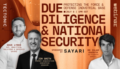 Due Diligence and National Security: Protecting the Force and Defense Industrial Base