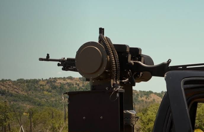 The Marines Take Allen Control Systems’ Counter-Drone Machine Gun Mobile