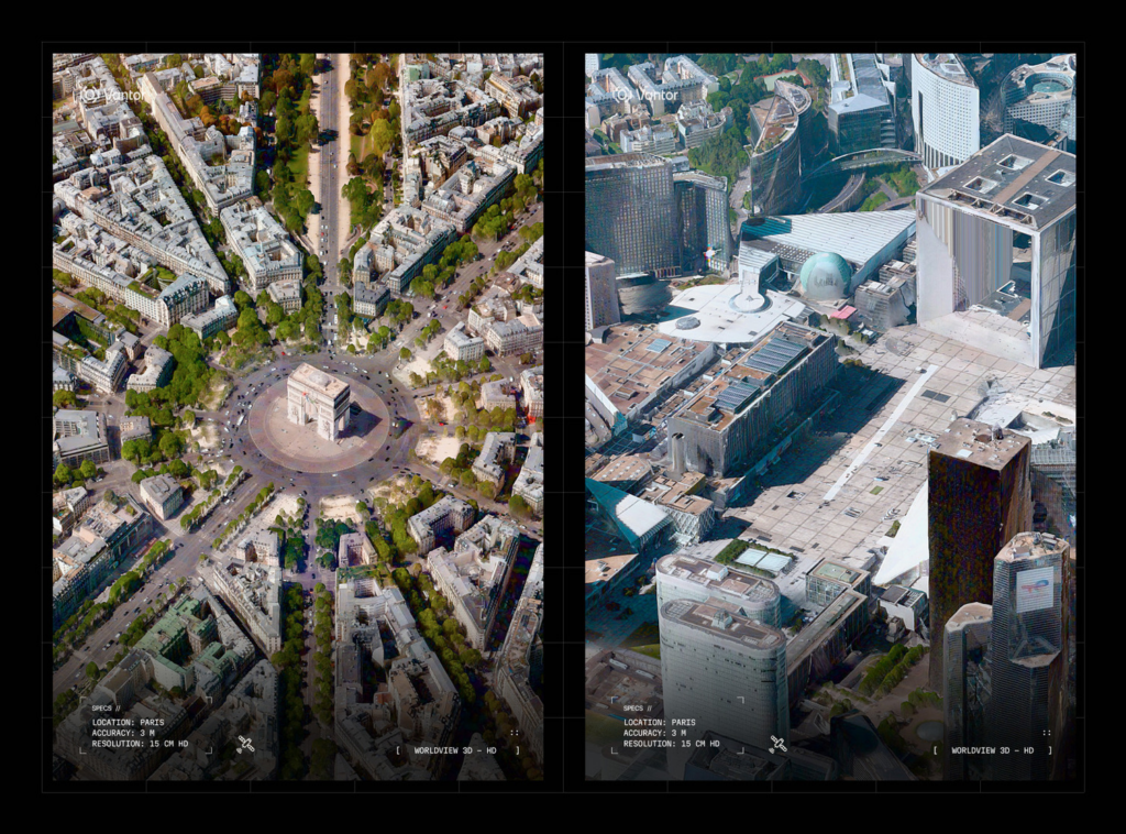 Vantor Unveils WorldView 3D